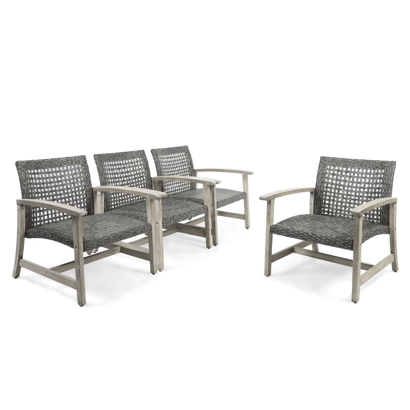 Mistana™ Bellbrook Patio Chair & Reviews Wayfair
